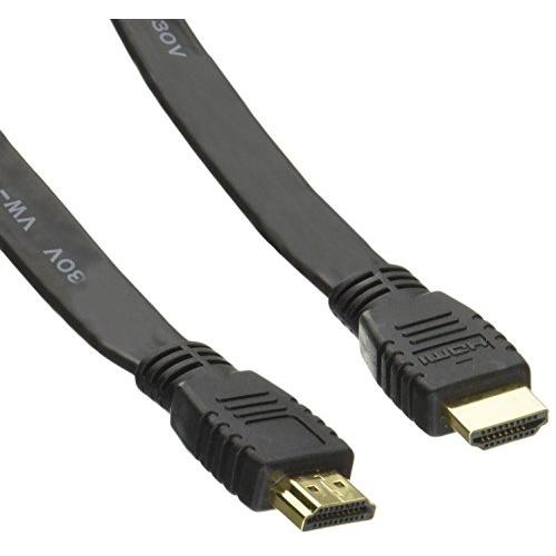 オーム電機 HDMIフラット ハイスピードイーサネット (PS3/XBOX360)対応 1.4ケーブ...