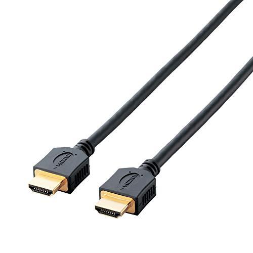 エレコム HDMI ケーブル 1.5m ハイスピード 4K × 2K対応 ノーマルタイプ ブラック ...