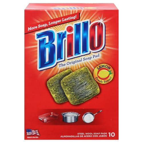Brillo(ブリロ) ソープパッド レモン 10個入