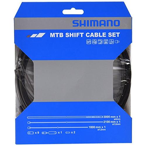 シマノ(SHIMANO) MTB用SUS シフトケーブルセット ブラック Y60098021