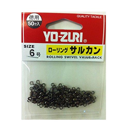 DUEL(デュエル) YO-ZURI(ヨーヅリ) 雑品・小物: ローリングサルカン徳用 黒 6号