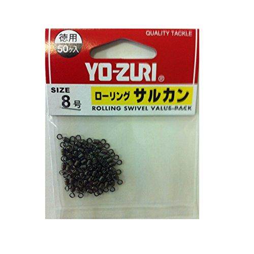 DUEL(デュエル) YO-ZURI(ヨーヅリ) 雑品・小物: ローリングサルカン徳用 黒 8号