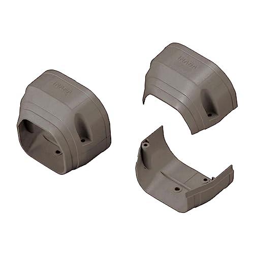 因幡電工(INABA DENKO) 配管化粧カバー 端末カバー 機器接続部用 ブラウン SE-77-...