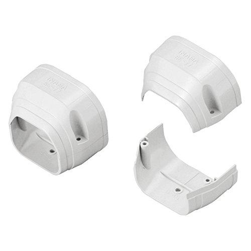 因幡電工 配管化粧カバー 端末カバー 機器接続部用 ホワイト SE-77-W