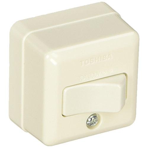 東芝ライテック 角形タンブラスイッチ(3路) DS-1073(W)