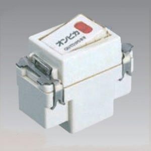 東芝ライテック 2線式片切オンピカスイッチB NDG1411(WW)