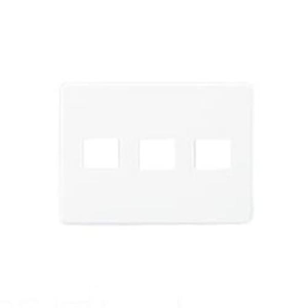 東芝ライテック プレート3個用1+1+1WW WDG5443(WW)