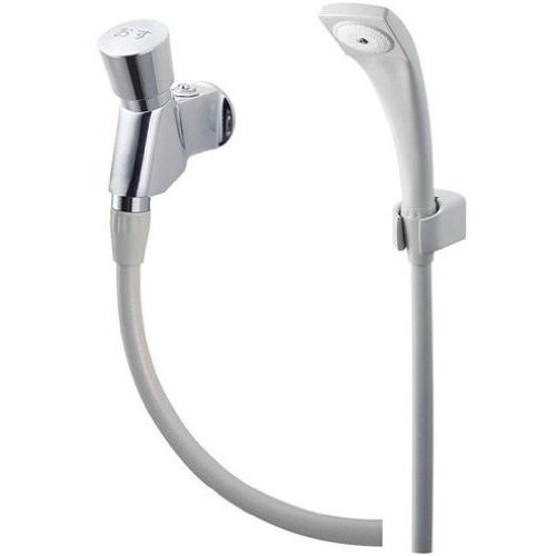 SANEI(サンエイ) 自閉式ハンドシャワー 押してシャワー吐水 自動止水 ホース長さ1.6m S3...