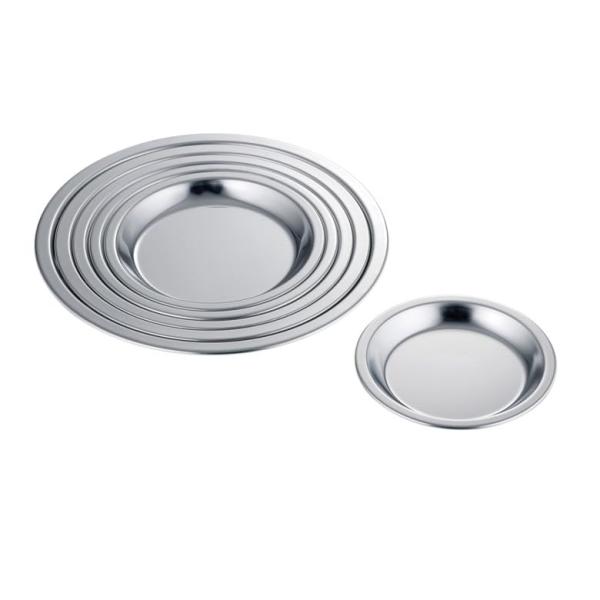 AG 18-0ステンレス パイ皿 No.6 92906