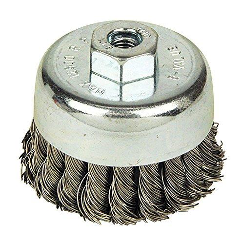 イーバリュー(E-Value) ディスクグラインダー用カップブラシ ステンレス 剛腕 80mm