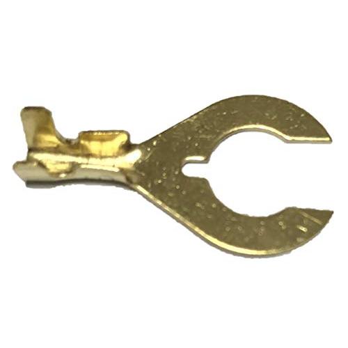 【Φ8mm】C型（クワ型）端子 配線加工/DIYに 50個セット