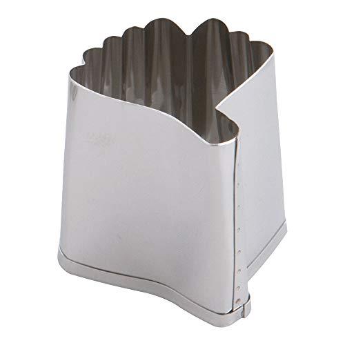 遠藤商事 野菜抜き型 シルバー 中 業務用 抜型 銀杏 BNK6603