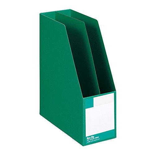 ライオン事務器 ボックスファイル A4縦 B-880S-G 緑