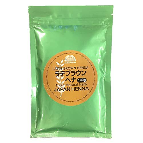 ジャパンヘナ ラテブラウントリートメント 100g