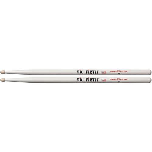 VIC FIRTH ドラムスティック AMERICAN CLASSIC 5A ホワイトフィニッシュ ...