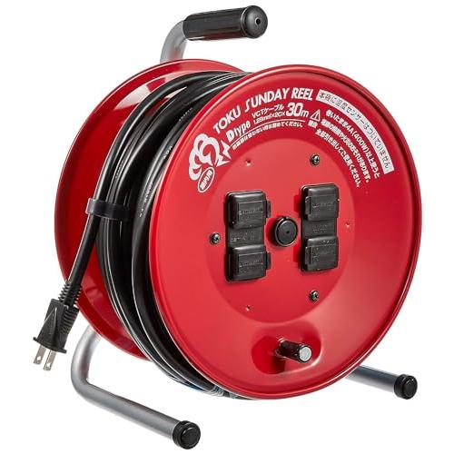 ハタヤ (HATAYA) コードリール 屋内用 100V型 コード30m 太さ1.25? 標準型 コ...