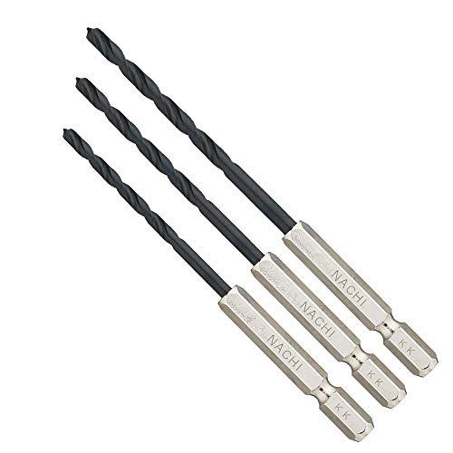 ナチ(NACHI) 六角軸鉄工ドリル アソート3本組 3.0mm 3.5mm 4.0mm 3P3-3...