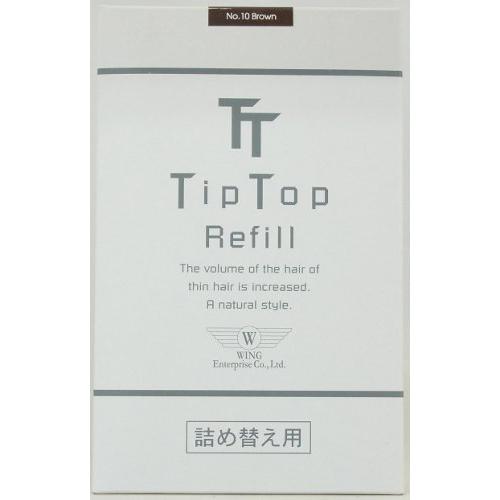 ウイングエンタープライズ ティップトップ No.10 ブラウン 80g レフィル