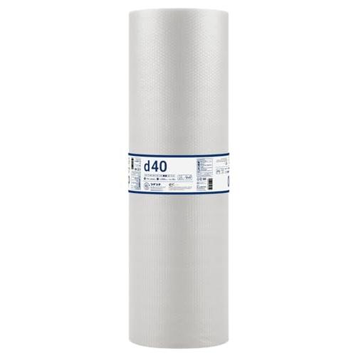 川上産業 プチプチ 緩衝材 ダイエットプチ d40 幅1200mm×全長42m ナチュラル(半透明)