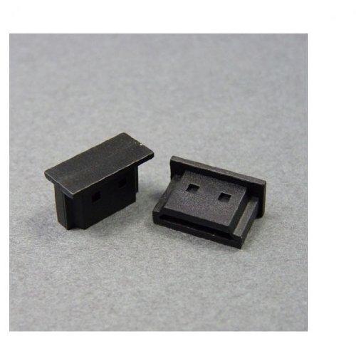 テクノベインズ HDMIコネクタ用キャップ(黒) つまみなし 6個/パック HDMICK-B0-6