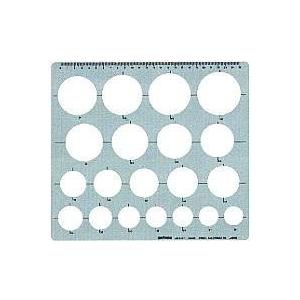ドラパス テンプレート E107 円定規 (極大) 31107