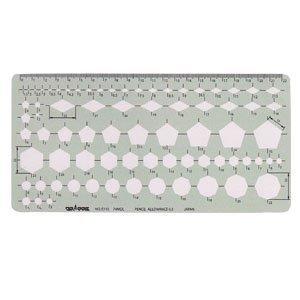 ドラパス テンプレート E110 総合定規 B (大) 31110