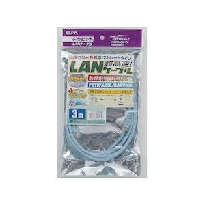 エルパ(ELPA) CAT6LAN 3M LAN-1030(BL)
