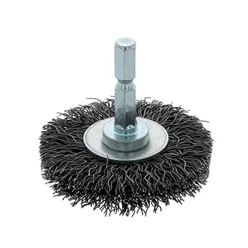 高儀 六角軸 ホイール ワイヤーブラシ 鋼線 50mm EARTH MAN バリ取り 錆落とし 塗装...
