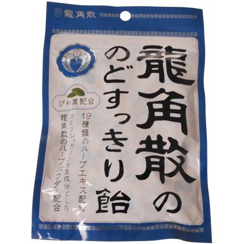 【龍角散】 龍角散ののどすっきり飴 100g x10個
