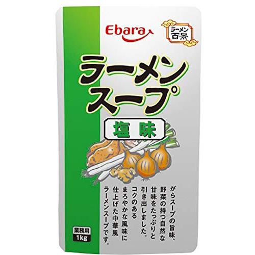 [ エバラ ] ラーメン百景 塩味 1kg（ ラーメンスープの素 ラーメンスープ 塩ラーメン ）