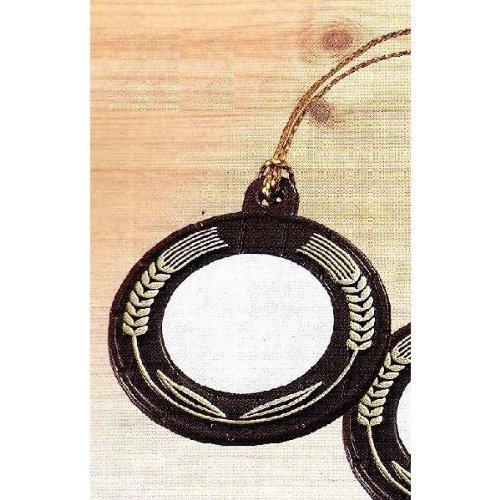 【バラ売り10枚×1パック】 ボトルネーム 樽型 10枚セット (ネームプレート)