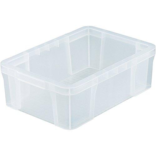 トラスコ中山(TRUSCO) THC型コンテナ ボックス型コンテナ 収納ケース 収納ボックス 透明 ...