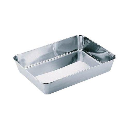 TRUSCO(トラスコ) ステンレス深型角バット 21枚取 T-QB-10