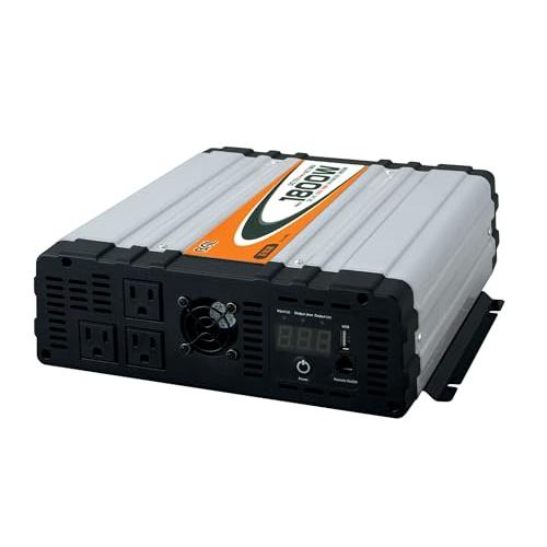 BAL (大橋産業) DC/AC正弦波インバーター DC12V 定格出力:1800W No.489