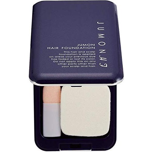 ジュモン 彩髪メーク ファンデーション 【ダークブラウン】 白髪隠し コンパクトタイプ