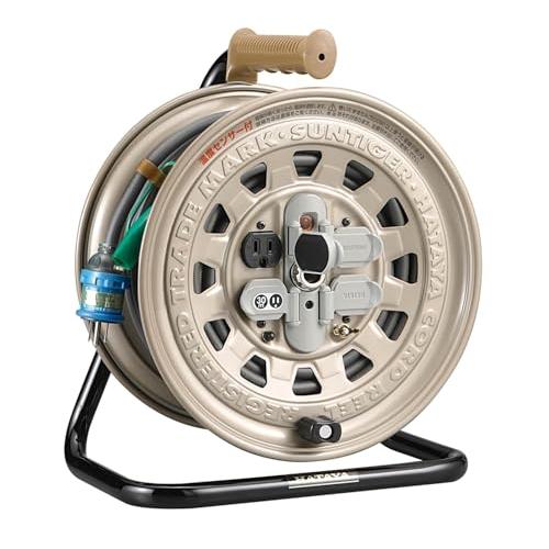 ハタヤ (HATAYA) コードリール 屋内用 100V型 コード30m 太さ2.0? 標準型 接地...