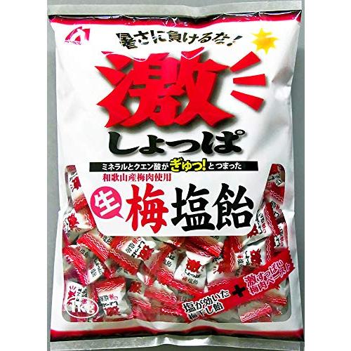 桃太郎製菓 激しょっぱ生梅塩飴 1kg×1袋入り
