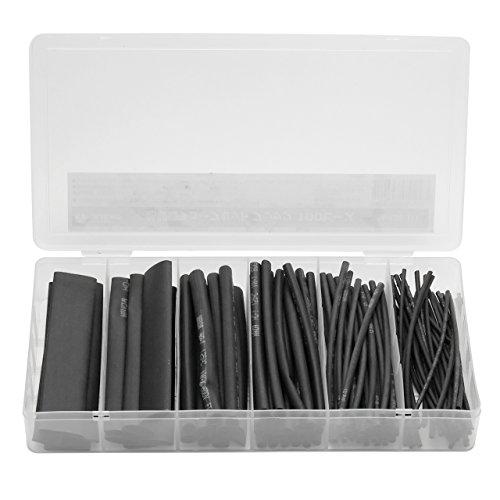 (STRAIGHT/ストレート) 熱収縮チューブ セット ブラック 100ピース 35-311