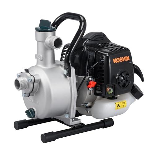 工進(KOSHIN) ハイデルスポンプ SEV-25L 2サイクル エンジン 口径 25mm 散水 ...