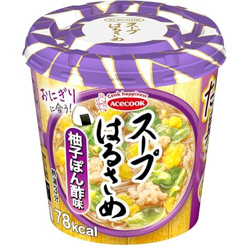 エースコック スープはるさめ 柚子ぽん酢味 32g×6個
