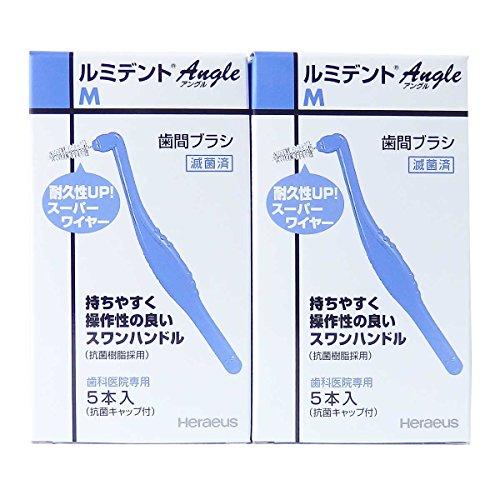 クルツァー(旧：ヘレウス) ルミデント歯間ブラシ アングルタイプ 5本入 2個 (M)