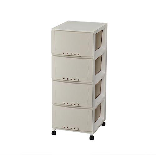 天馬(Tenma) シーンを選ばず使える収納チェスト 日本製 完成品 ルームケース 4段 キャスター...