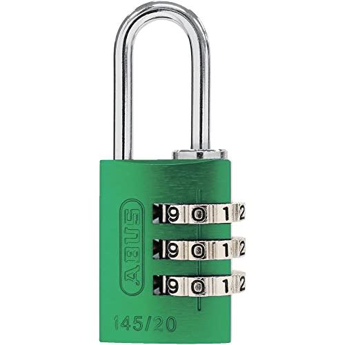 日本ロックサービス ナンバー可変式南京錠 145-20 グリーン 00721235-1