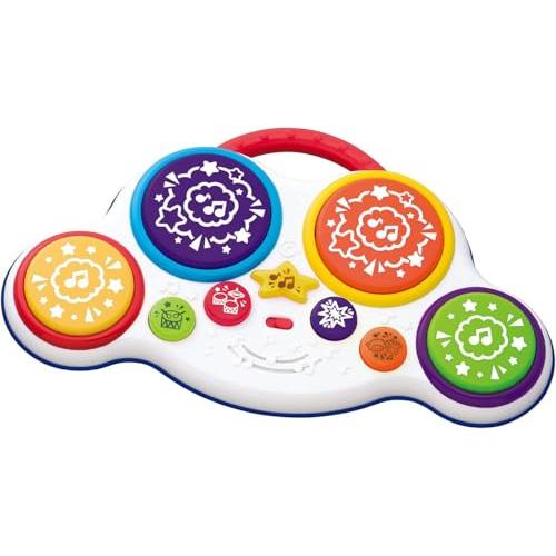 トイローヤル たたいて ベビードラム ( 知育玩具 / 感性を育てる ) 長く遊べる 赤ちゃん 子供...