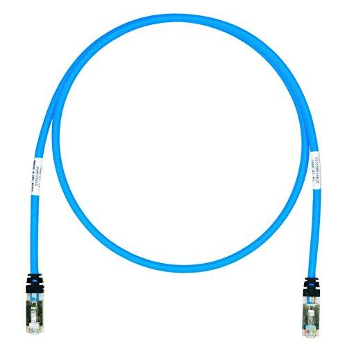 パンドウイット シールド LANケーブル Cat6A プロ仕様 1m 青 STP6X1MBU