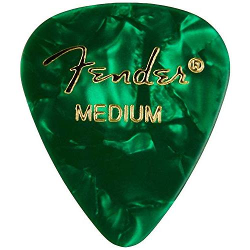 Fender ピック 351 SHAPE PREMIUM PICKS MEDIUM GREEN MO...