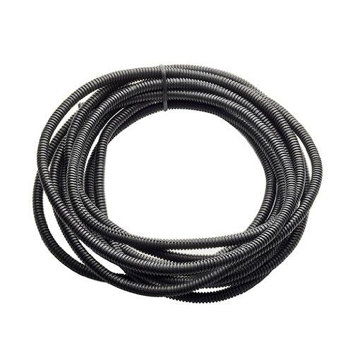 (STRAIGHT/ストレート) コルゲートチューブ ブラック 5.0mm×5m 35-24051