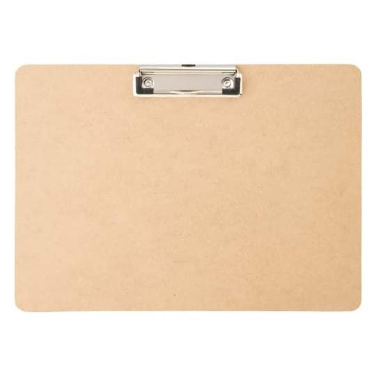 カウネット ＭＤＦクリップボード ナチュラル Ａ４ヨコ