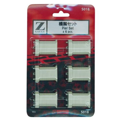 ロクハン Zゲージ S018 橋脚セット