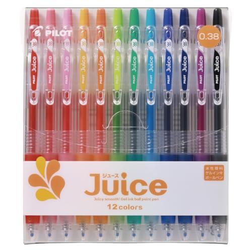 PILOT ボールペン ジュース 0.38mm 12色セット LJU120UF12C